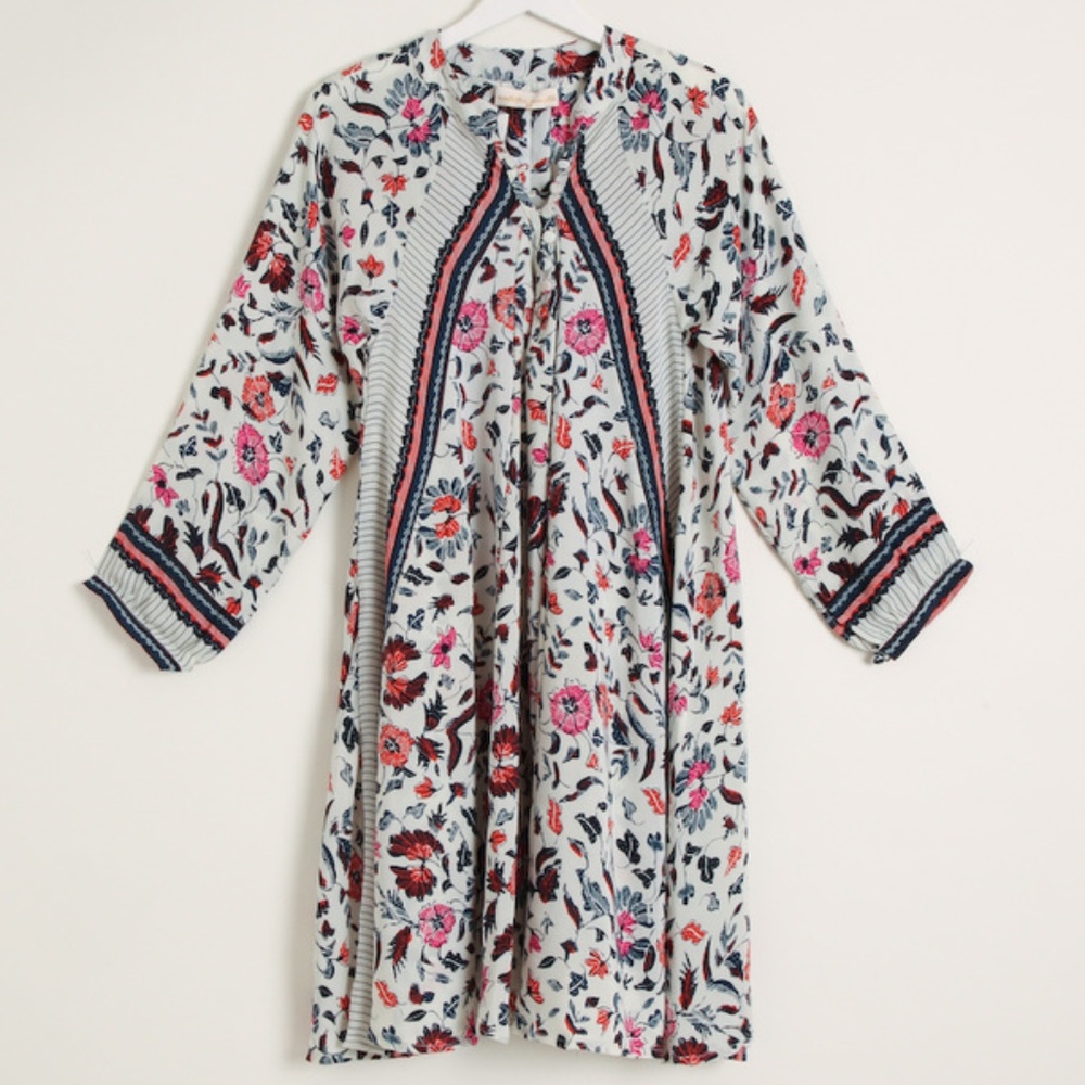 NATALIE MARTIN FIORE SHORT DRESS - WILDFLOWER PEAR